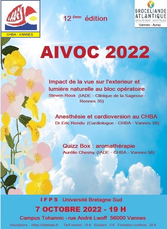 Affiche AIVOC 2022 Définitive